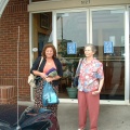Arrival of Ruthie and Marianne at Returaunt.JPG