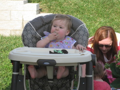 Callie s First Birthday Party June 7 2009 pictures by Grandpa Pat 0274  102
